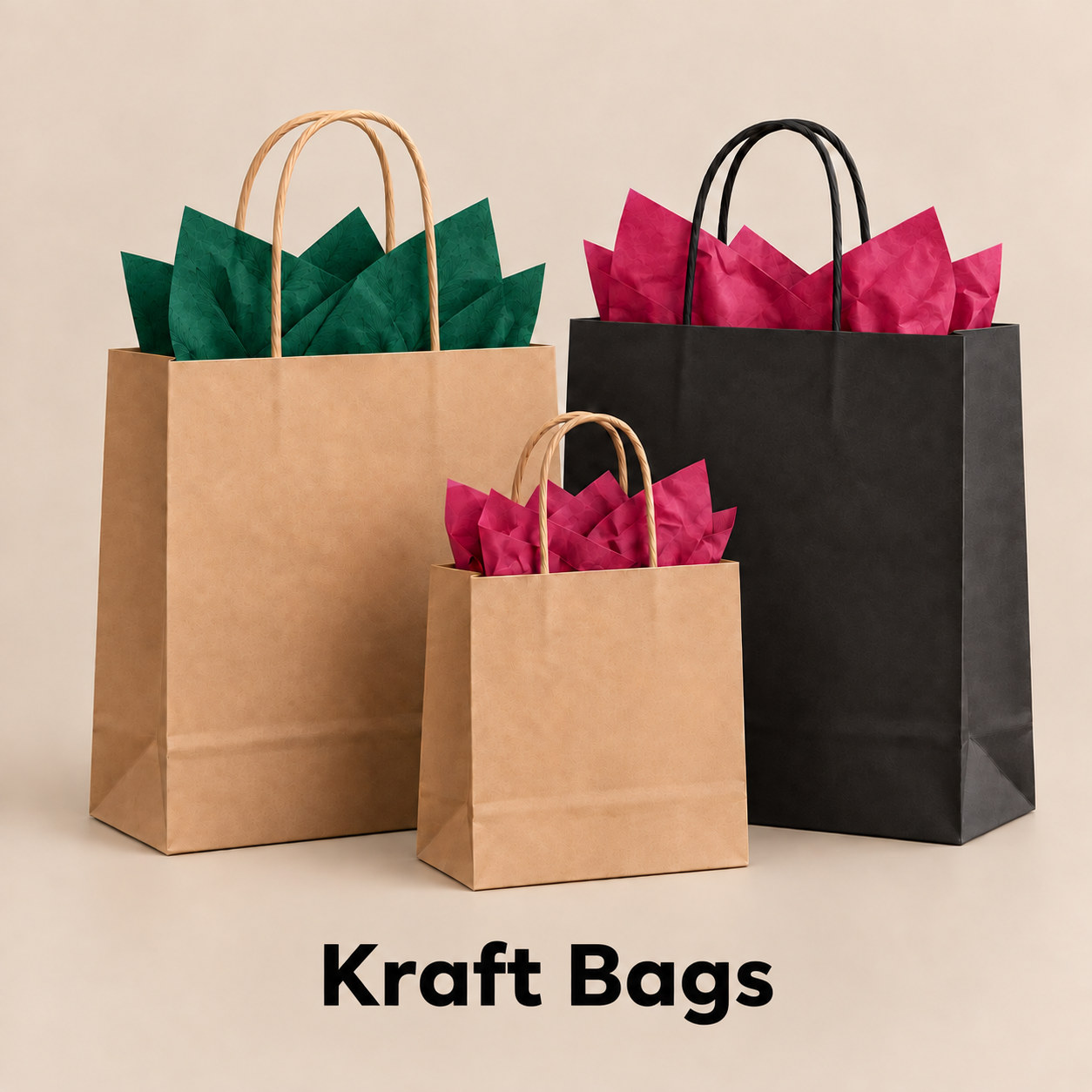 InkrediPack Kraft Paper Bags